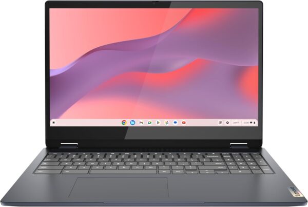 Lenovo IdeaPad Flex 3i Chromebook Laptop – 15.6” FHD Touchscreen, Intel Pentium N6000, 8GB RAM, 128GB SSD, Chrome OS (Abyss Blue)