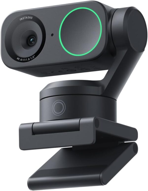 Insta360 Link 2 – PTZ 4K Webcam con IA para PC/Mac