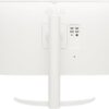 LG 27SR75U-W 27” 4K UHD IPS Smart Monitor – HDR10, USB-C 65W PD, webOS 23, AirPlay, Screen Share, Bluetooth, Built-in Speakers (White)