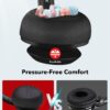 JIAMQISHI USB Headset with Noise-Cancelling Microphone – On-Ear Wired Headphones with In-Line Controls for PC & Laptop (USB + 3.5mm, Black)