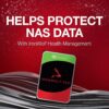 Seagate IronWolf Pro 8TB Enterprise NAS Internal HDD – 3.5” CMR, SATA 6Gb/s, 7200 RPM, 256MB Cache, RAID-Optimized (ST8000NT001)