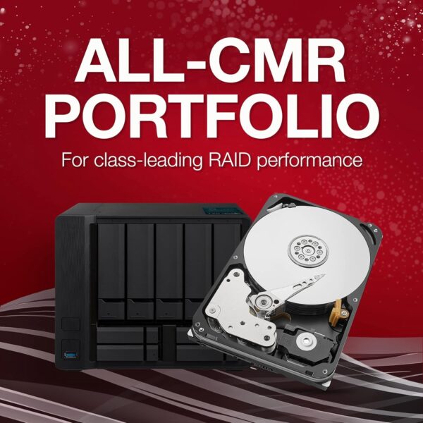 Seagate IronWolf Pro 8TB Enterprise NAS Internal HDD – 3.5” CMR, SATA 6Gb/s, 7200 RPM, 256MB Cache, RAID-Optimized (ST8000NT001)
