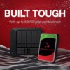 Seagate IronWolf Pro 8TB Enterprise NAS Internal HDD – 3.5” CMR, SATA 6Gb/s, 7200 RPM, 256MB Cache, RAID-Optimized (ST8000NT001)