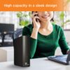 Western Digital 8TB Elements Desktop External Hard Drive – USB 3.0 Plug-and-Play Storage for PC & Mac (Black)