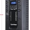 CyberPower EC650LCD Ecologic UPS Battery Backup & Surge Protector – 650VA / 390W, LCD Display, 8 Outlets, ECO Mode