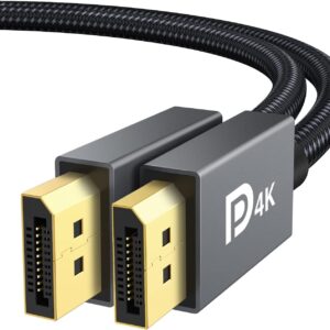 71w-nKtHOcL._AC_SL1500_ IVANKY VESA Certified DisplayPort Cable 6.6ft (DP 1.2) – 4K@60Hz, 2K@165Hz, Gold-Plated High-Speed DisplayPort to DisplayPort Cable